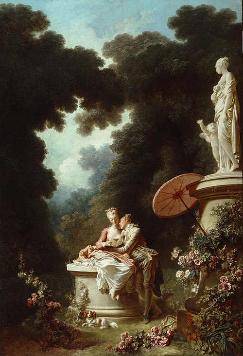 The Progress of Love: Love Letters, 1771, Jean-Honoré Fragonard