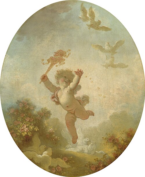 Love as Folly, 1773, Jean-Honoré Fragonard
