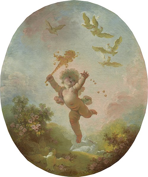 Love as Folly, 1773, Jean-Honoré Fragonard