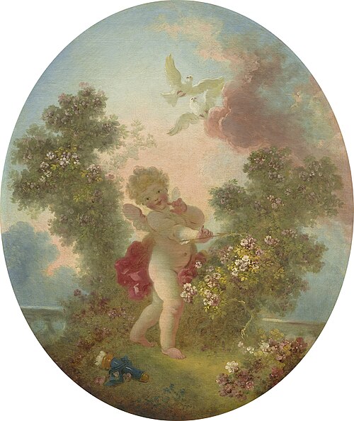 Love the Sentinel, 1773, Jean-Honoré Fragonard
