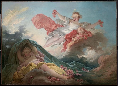 L'aurore, 1755, Jean-Honoré Fragonard