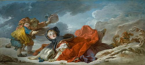 Winter, 1755, Jean-Honoré Fragonard