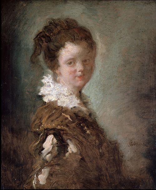 Young Woman, 1769, Jean-Honoré Fragonard