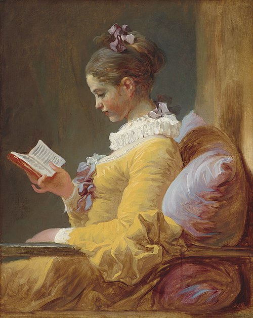 La Liseuse, 1769, Jean-Honoré Fragonard