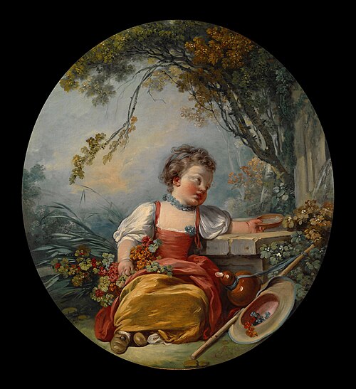 The Little Pilgrim, 1755, Jean-Honoré Fragonard