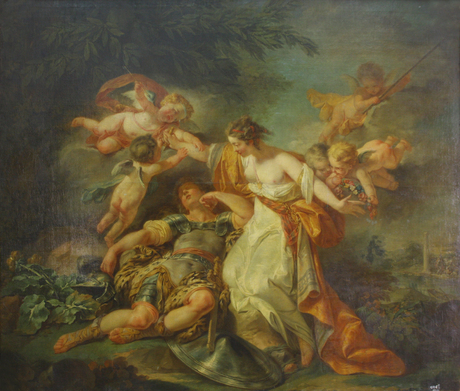 Rinaldo and Armida, , Jean-Honoré Fragonard