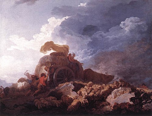 L'Orage, 1762, Jean-Honoré Fragonard