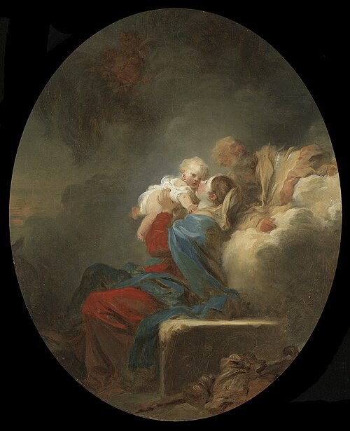 The Rest on the Flight into Egypt, 1774, Jean-Honoré Fragonard
