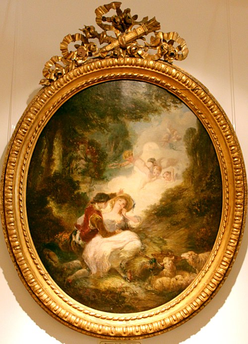 Pastoral, 1850, Jean-Honoré Fragonard