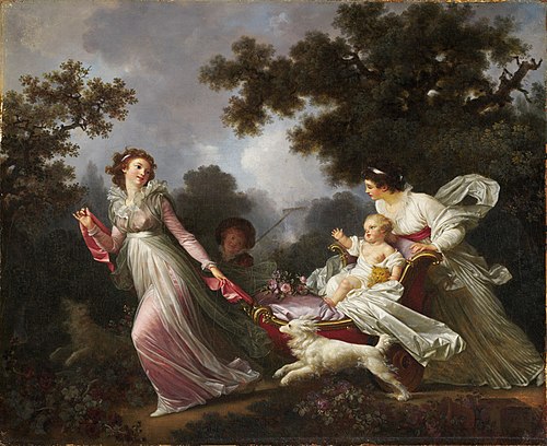 L'Enfant chéri, 1785, Jean-Honoré Fragonard