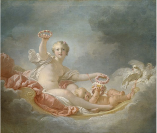 Venus and Cupid (Day), 1755, Jean-Honoré Fragonard