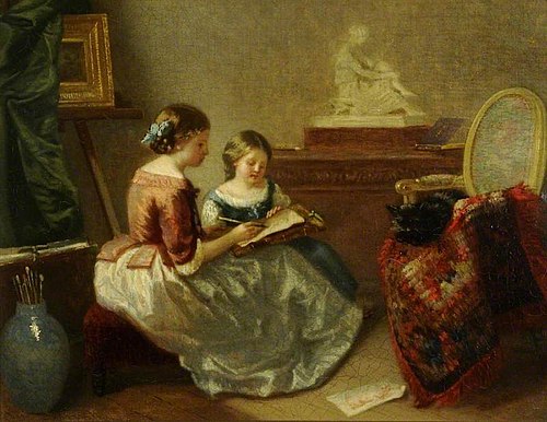 The Sketching Lesson, , Jean-Honoré Fragonard