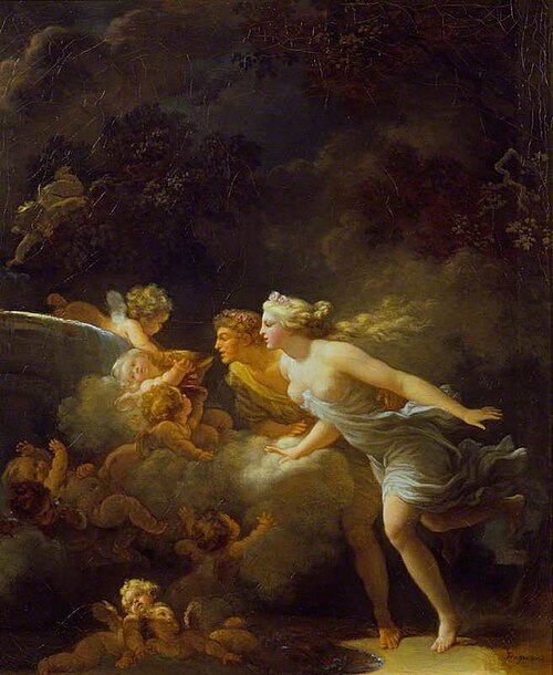 The Fountain of Love, 1785, Jean-Honoré Fragonard