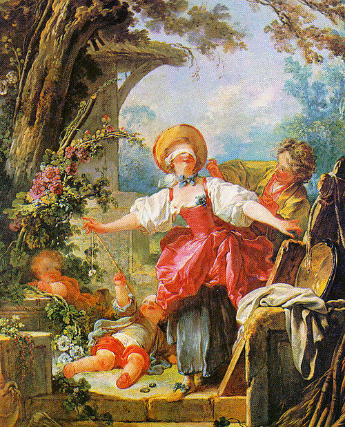 Le Colin-Maillard, 1760, Jean-Honoré Fragonard
