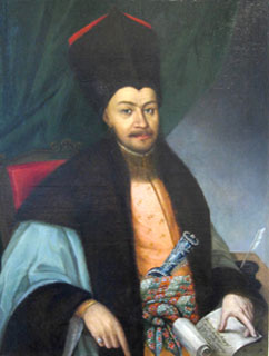 Portrait of Ienăchiţă Văcărescu, , Anton Chladek