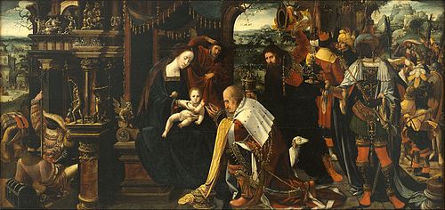 Epiphany, 1520, Master of the Antwerp Adoration