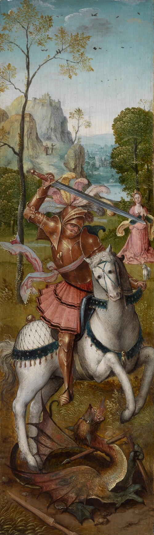Saint George, 1550, Master of the Antwerp Adoration