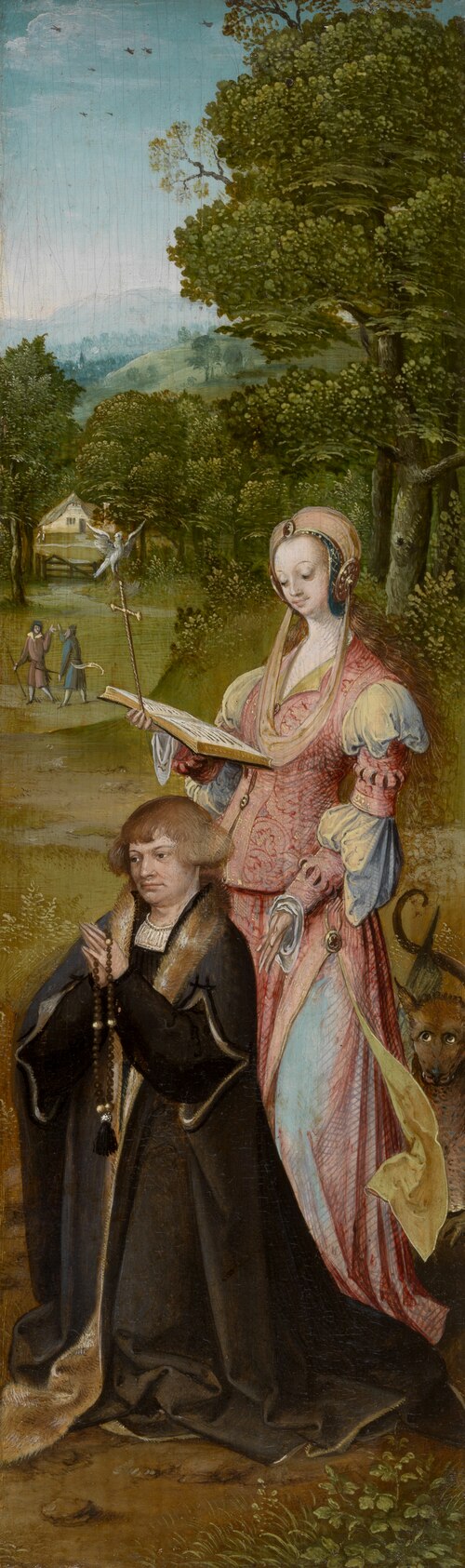 Saint Margaret of Antioch, 1550, Master of the Antwerp Adoration