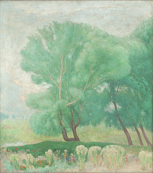 Landscape with Trees, 1924, Karol Miloslav Lehotský