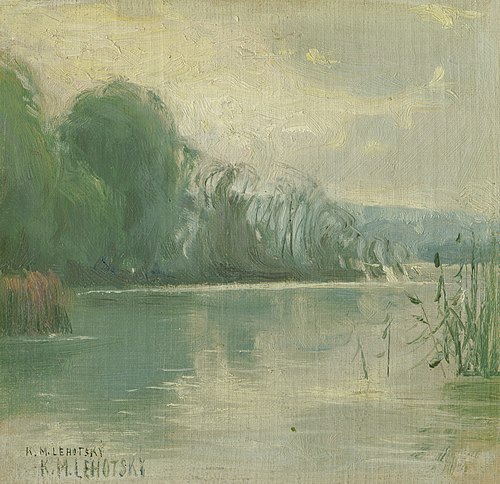 Lake, 1900, Karol Miloslav Lehotský