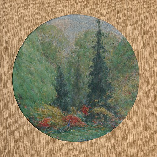In a Park, 1900, Karol Miloslav Lehotský