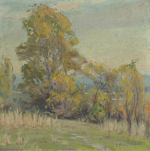 Autumn Landscape, 1905, Karol Miloslav Lehotský
