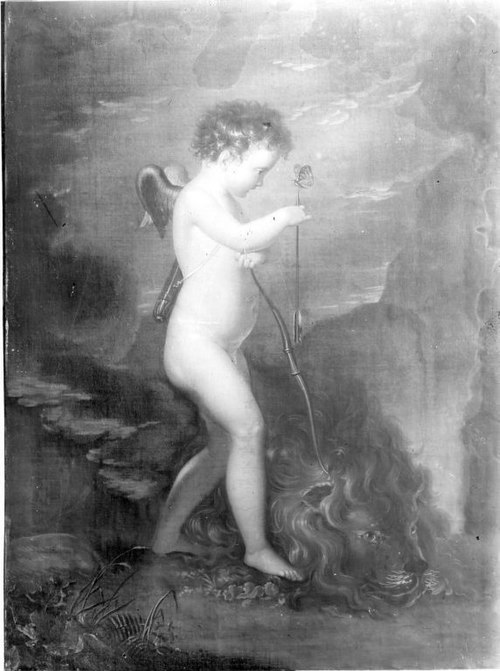 Amor als Löwenbändiger, 1796, Johann Peter von Langer