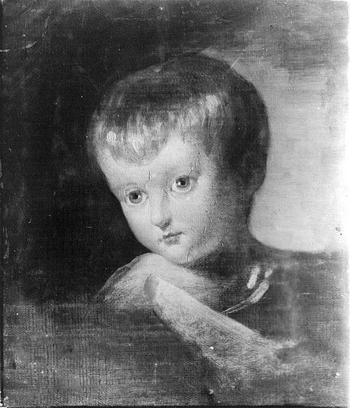 Langers Sohn Carl Lambert (?) als Kind, , Johann Peter von Langer