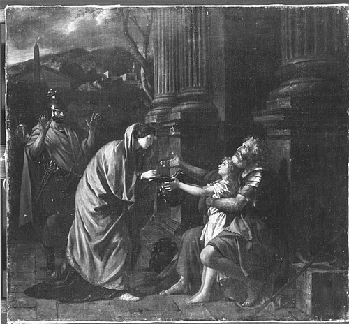Belisar (nach Jacques-Louis David), 1798, Johann Peter von Langer