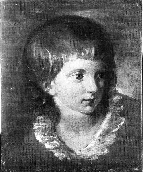 Langers Sohn Ferdinand (?) als Kind, , Johann Peter von Langer