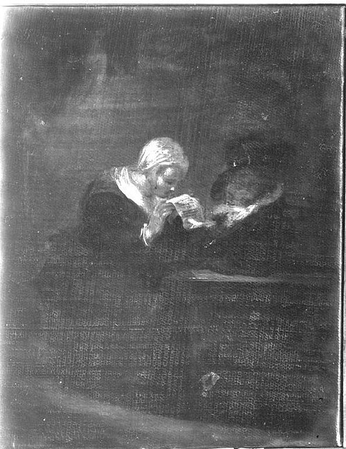 Lesende Frau, , Johann Peter von Langer
