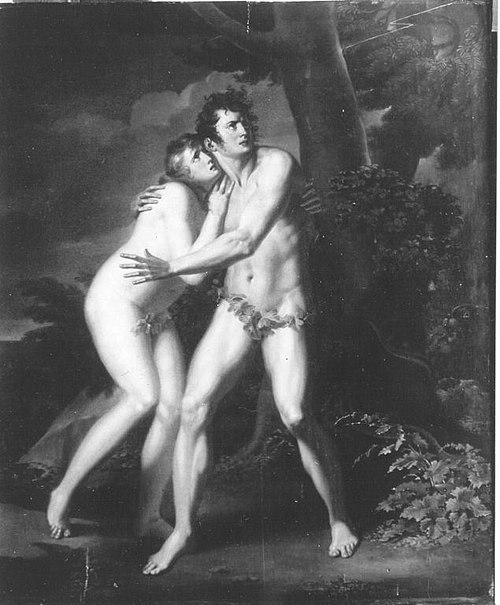 Adam und Eva, , Johann Peter von Langer