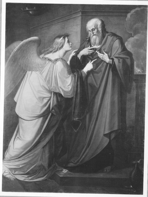 Der hl. Zacharias, 1820, Johann Peter von Langer