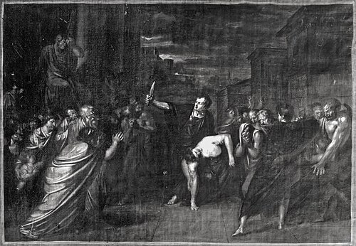 Tod der Verginia, , Johann Peter von Langer