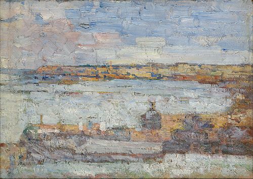 View of Belgrade, 1920, Kosta Milicevic