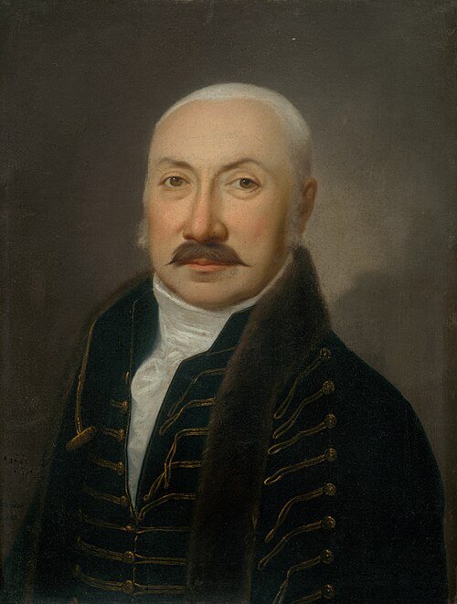 Portrait of a Zeman, 1810, Johann Jakob Stunder