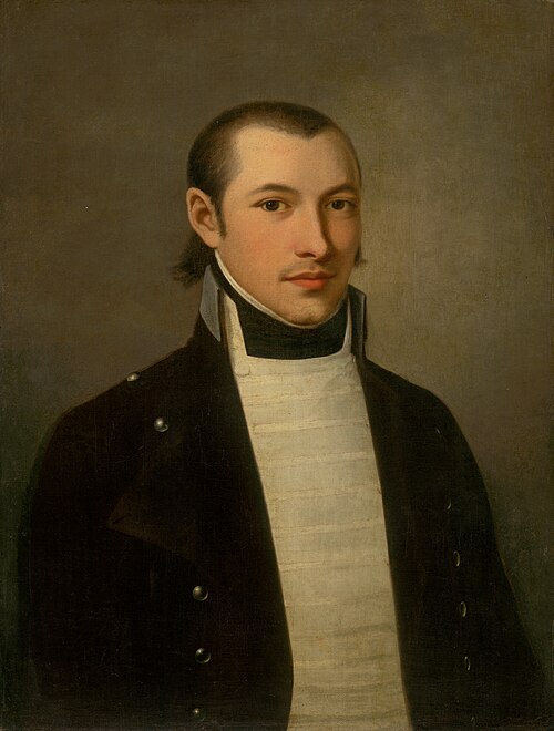 Podobizeň banského kapitána Ľudovíta Bosňáka (Bosnyaka), 1800, Johann Jakob Stunder