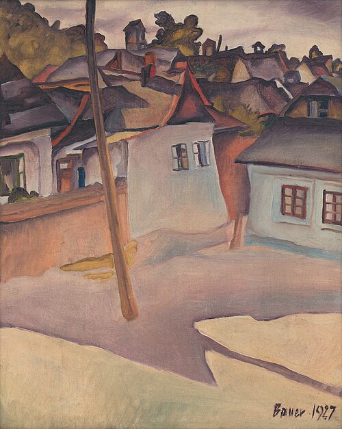 Cigánsky tábor, 1927, Konštantín Bauer