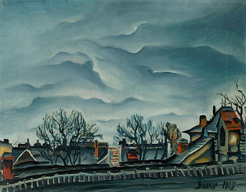 Na okraji mesta, 1927, Konštantín Bauer