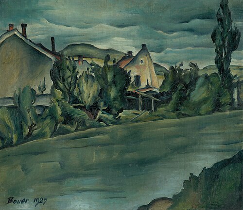 Ťahanovské riadky, 1927, Konštantín Bauer