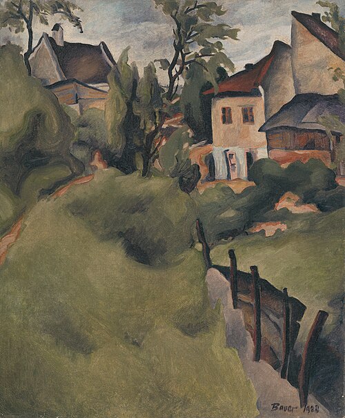 Zákutie Košíc, 1928, Konštantín Bauer
