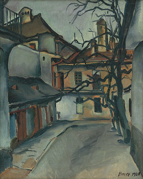 Zo starých Košíc, 1928, Konštantín Bauer