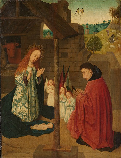 The nativity, 1500, Maïtre du diptyque de Brunswic
