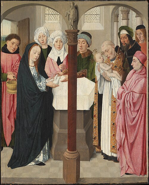 The Presentation in the Temple, 1500, Maïtre du diptyque de Brunswic
