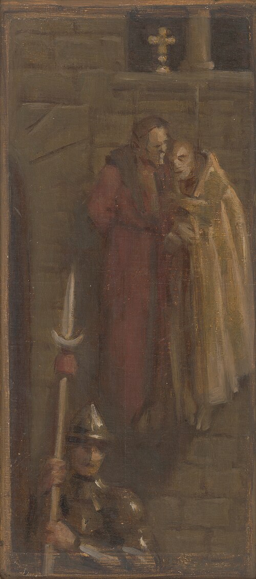Sketch of Historical Composition II., 1900, Milan Thomka Mitrovský