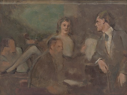 House Concert, 1910, Milan Thomka Mitrovský