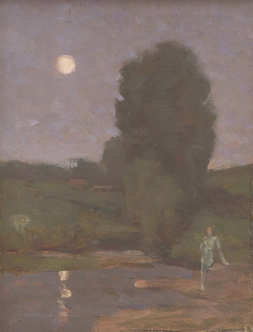 By the Moonlight, 1900, Milan Thomka Mitrovský