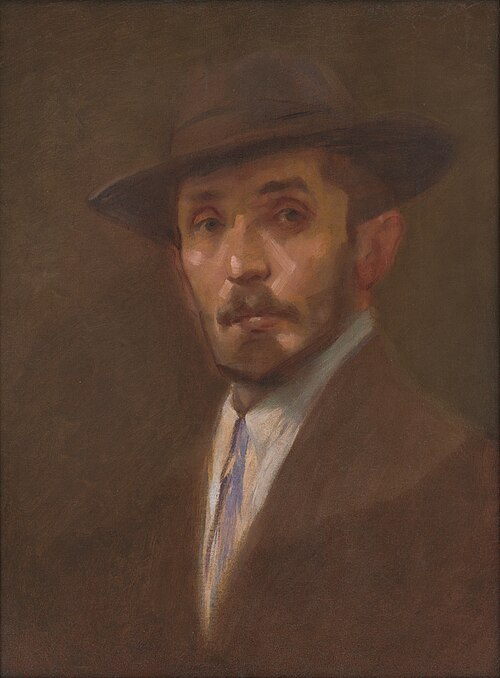 Self-Portrait, 1900, Milan Thomka Mitrovský