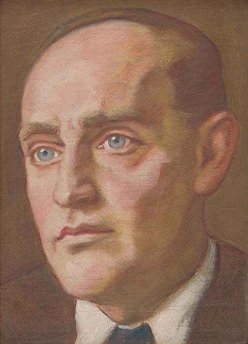 Portrait of J. P., 1920, Milan Thomka Mitrovský