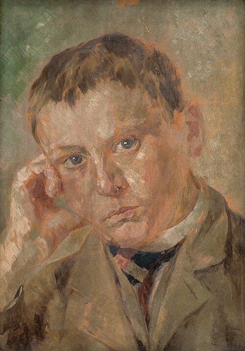 Portrait of a Boy, 1920, Milan Thomka Mitrovský